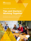 Community of Schools: Tips and starters - working together