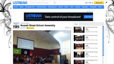 Using Ustream to share assemblies