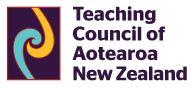 Teaching Council of Aotearoa New Zealand logo.